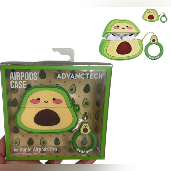 Apple AirPods Pro Case | Avocado Case  | - Picture 1 of 9